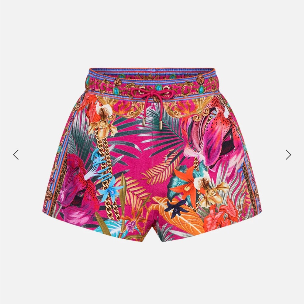 Camilla Tropical Print Women's Shorts